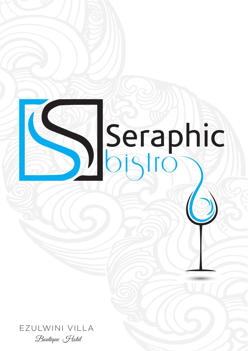 Original Seraphic drinks menu cover